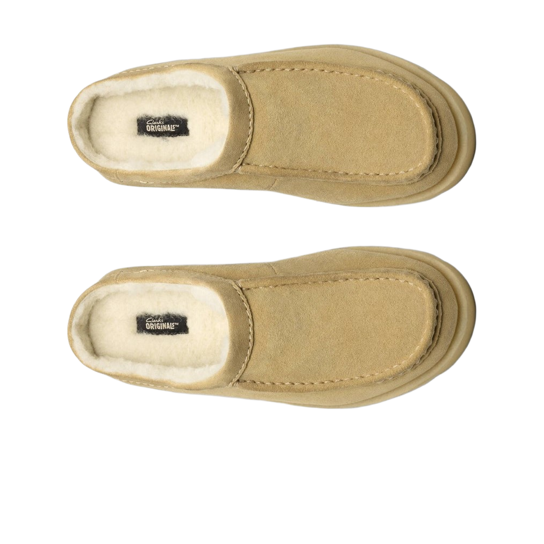 (W) 클락스 메어 뮬 메이플 스웨이드 라인드((W) Clarks Meare Mule Maple Suede Lined) - 2