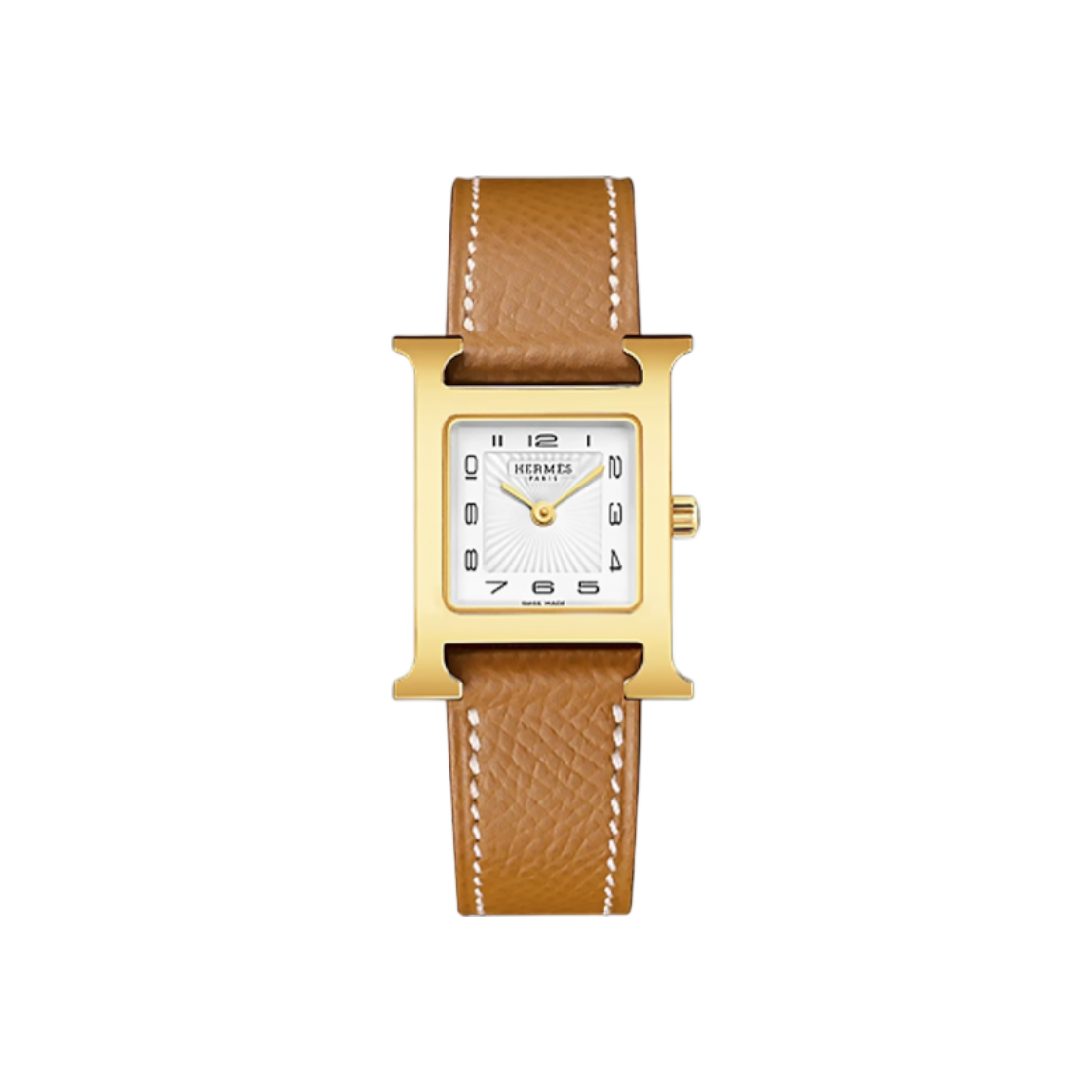 에르메스 H아워 PM 앱송 골드 금장 Z각인(Hermes H Hour PM Appson Gold Z-Engraved)