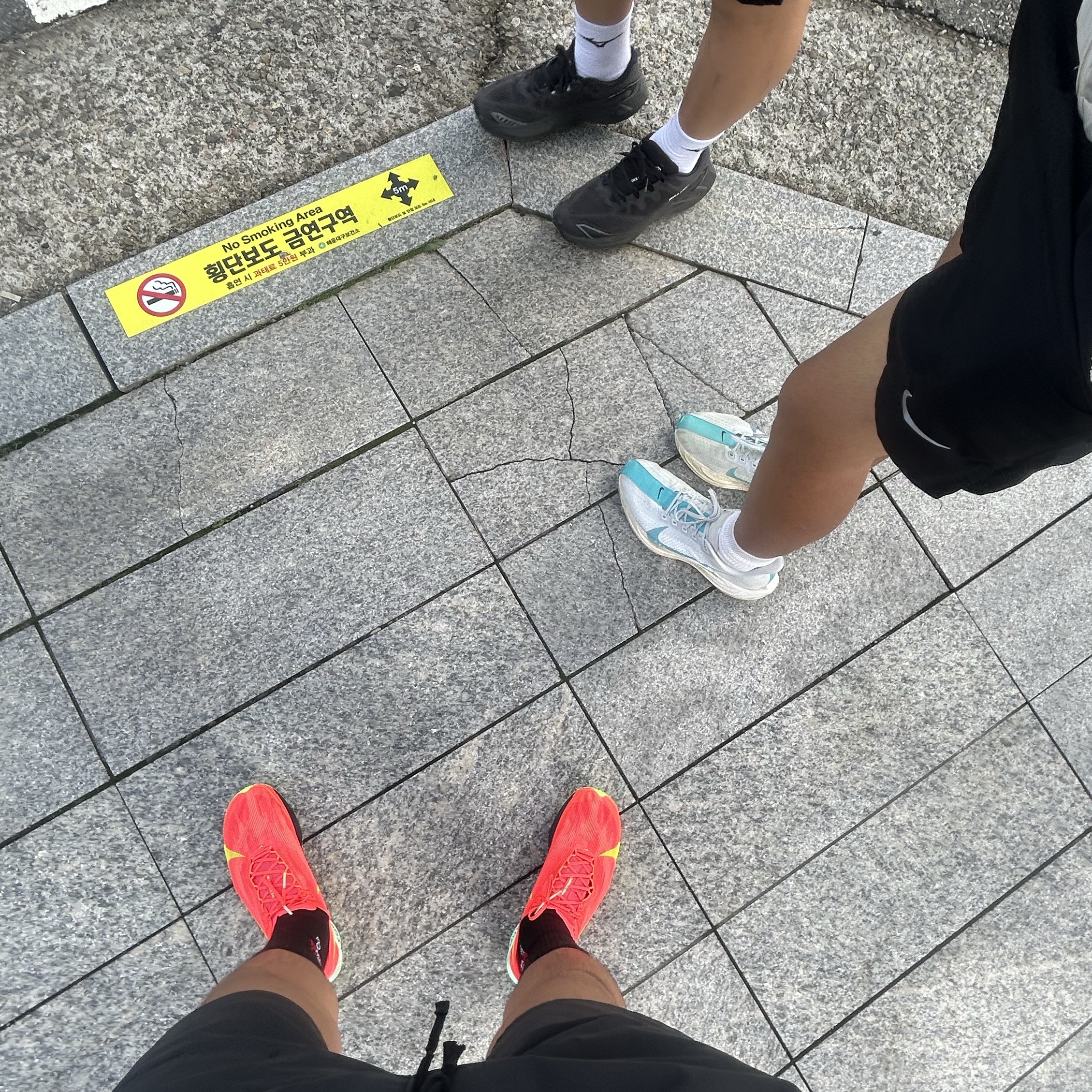 Nike Pegasus Plus Pure Platinum White, Nike ZoomX Streakfly 2 Bright Crimson Hyper Orange 착용 스타일