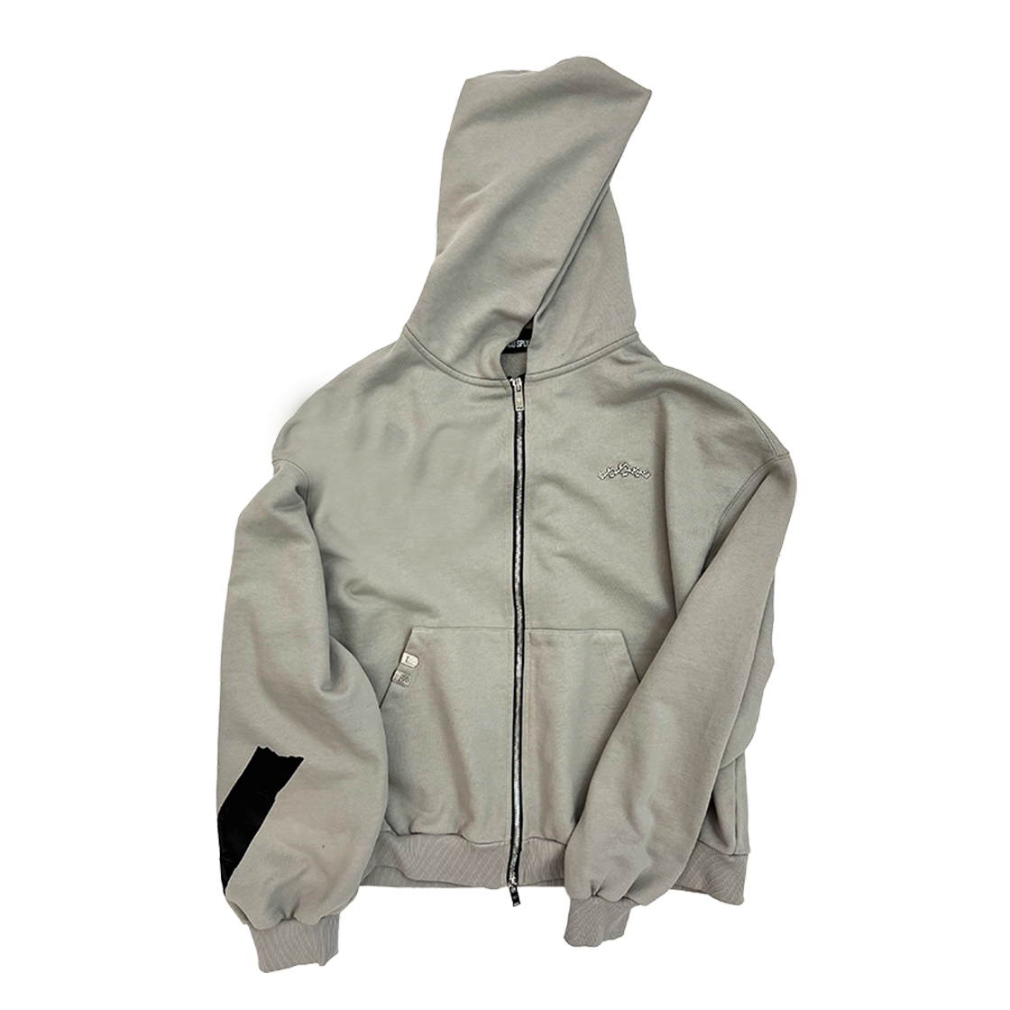 PC26SSHZ01SB PACOSPLY Allday Zip Up Hoodie Sand Beige