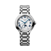 (W) Longines Primaluna Moonphase Automatic 34mm Stainless Steel Silver