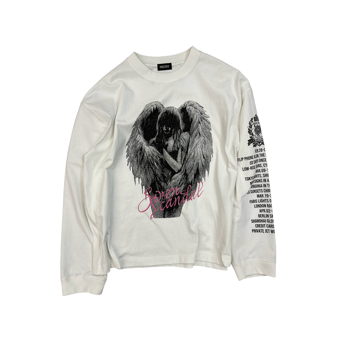 [트리플적립] 파코서플라이 투어 가브리엘 롱 슬리브 화이트([트리플적립] PACOSPLY Tour Garbriel Long Sleeve White)