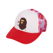 (W) BAPE x Sanrio Characters ABC Camo Mesh Cap Pink