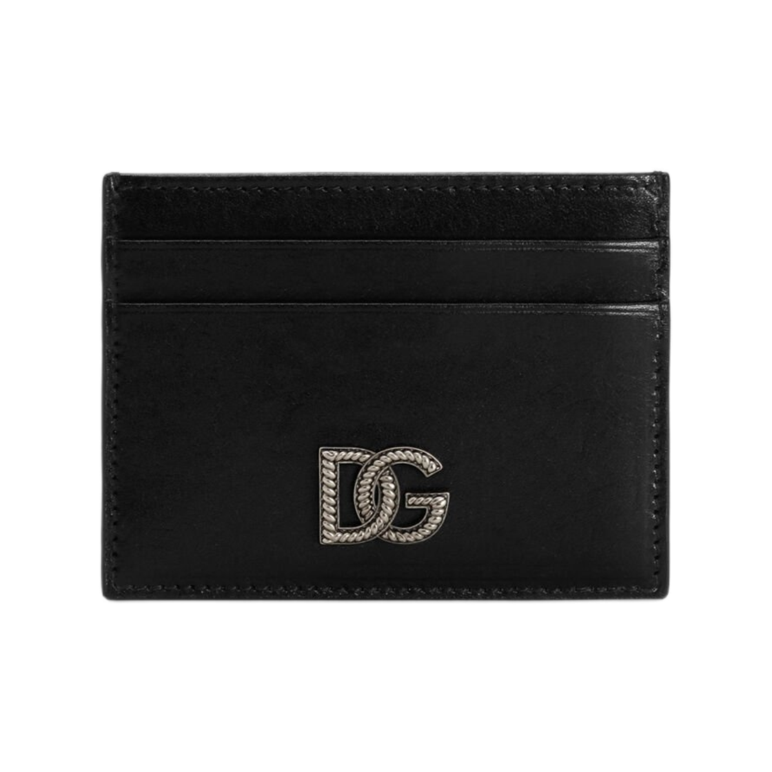돌체 앤 가바나 템페스타 카프스킨 카드 홀더 블랙(Dolce & Gabbana Tempesta Calfskin Card Holder Black)