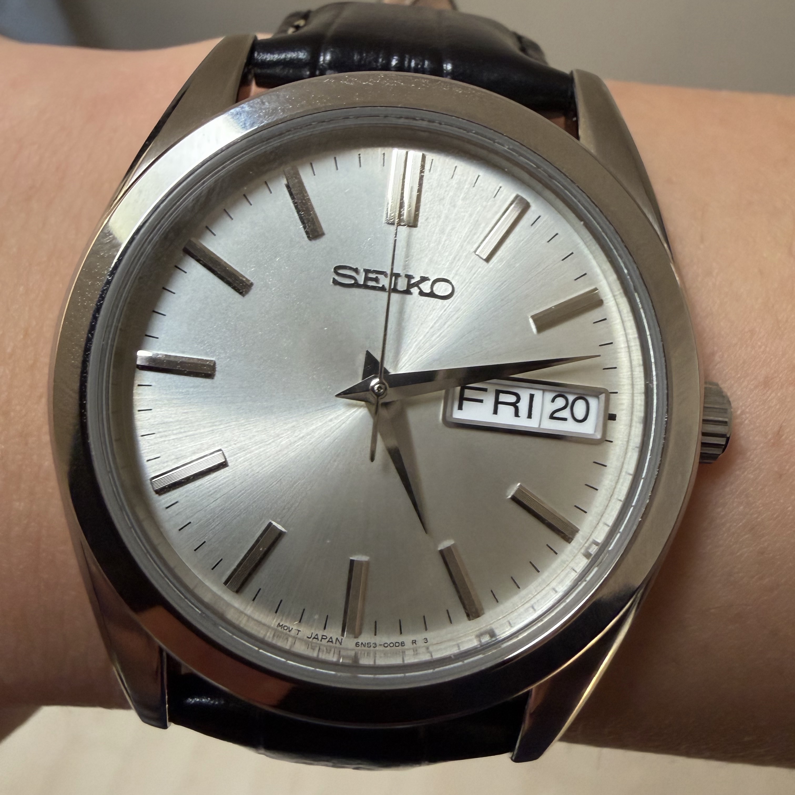 Seiko SBTH007 Silver 착용 스타일