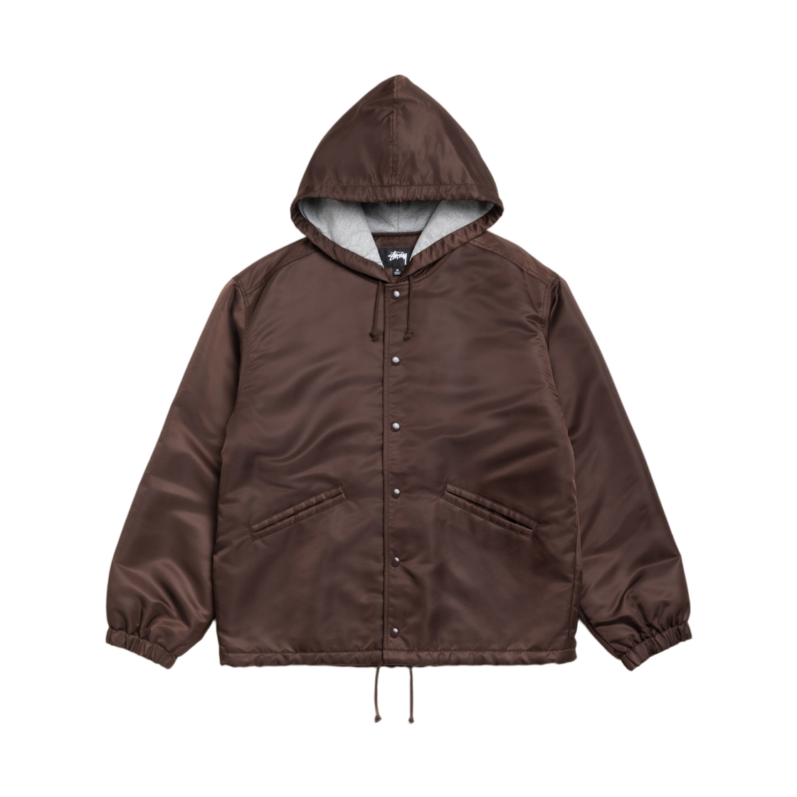 스투시 후디드 코치 자켓 브라운(Stussy Hooded Coaches Jacket Brown) - 2