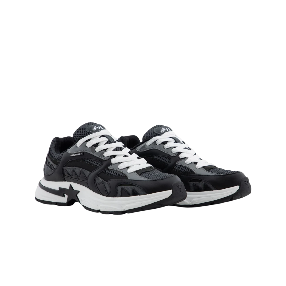 베이프 샤크 스타 #3 블랙(BAPE Shark Sta #3 Black) - 2