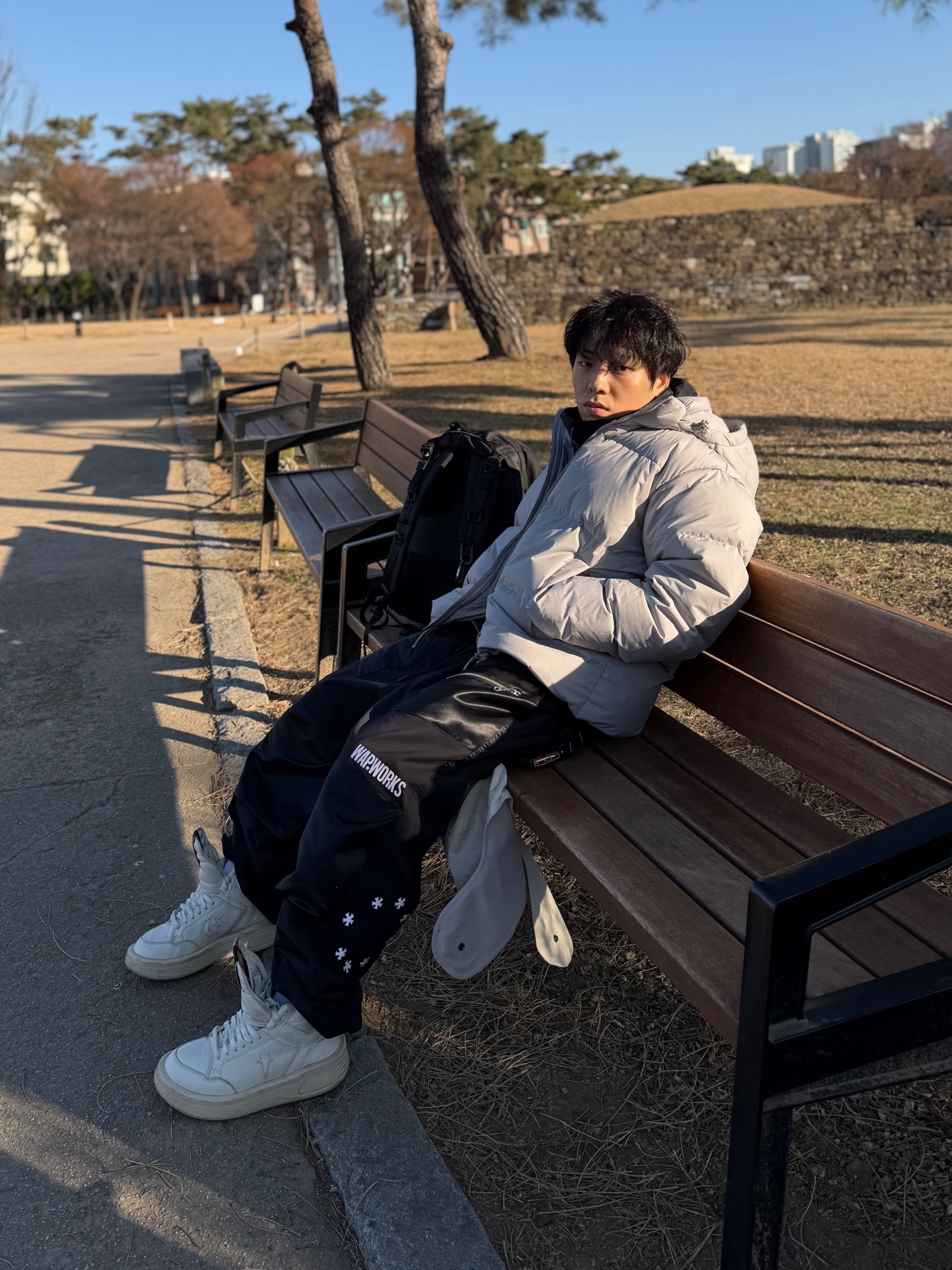Converse x Drkshdw Turbowpn Egret 착용 스타일 - 5