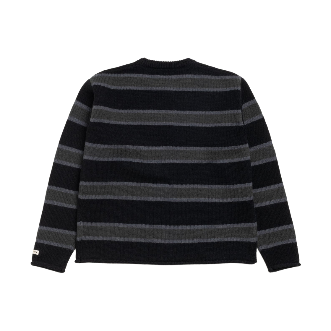 스투시 스트라이프 울 스웨터 블랙(Stussy Striped Wool Sweater Black) - 2