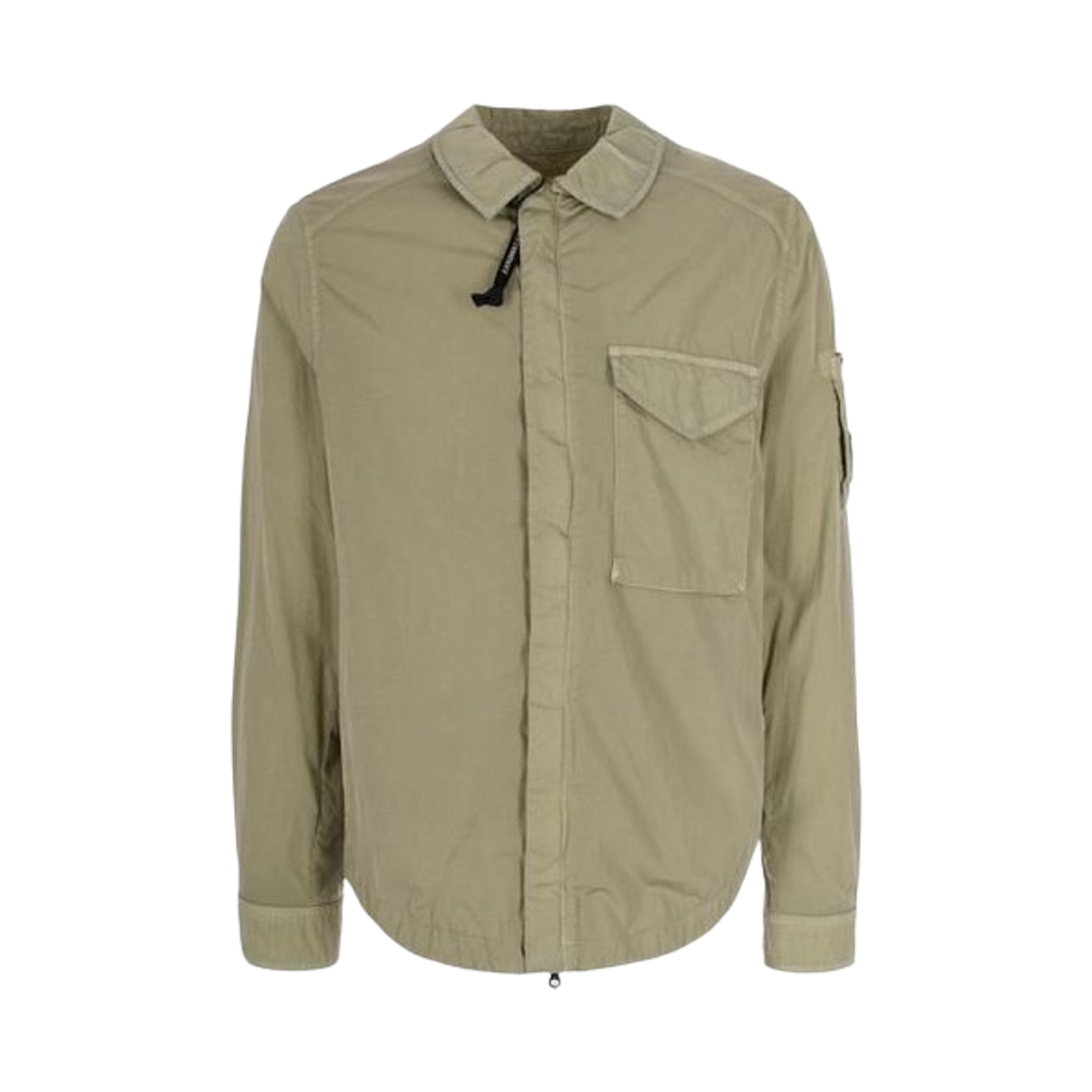 20CMOS710A005904G610 C.P. Company Chrome-R Zipped Lens Overshirt Moss Grey - 26SS