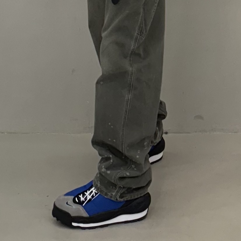 SKYLRK Zip Hoodie Super Blue, Nonnod Double pocket Japanese Denim Mid Blue 착용 스타일 - 7