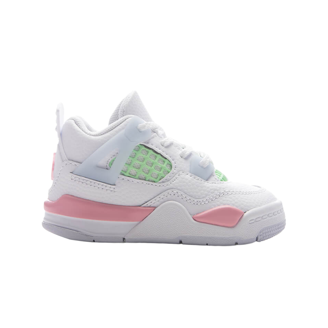 IB7070-100 (TD) Jordan 4 Retro White Medium Soft Pink