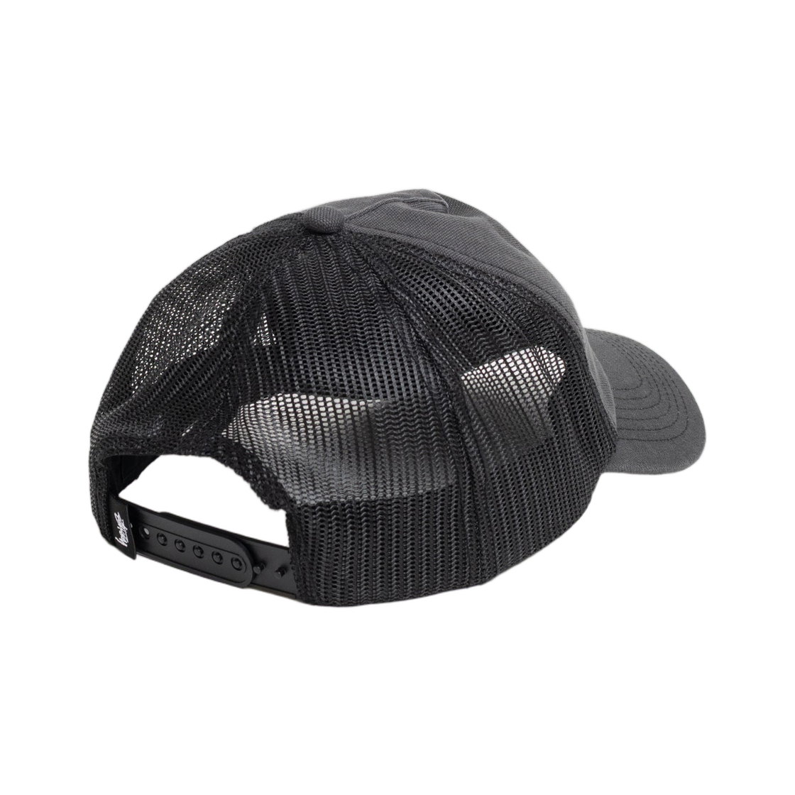 스투시 고스트 로고 트러커 블랙(Stussy Ghost Logo Trucker Black) - 3