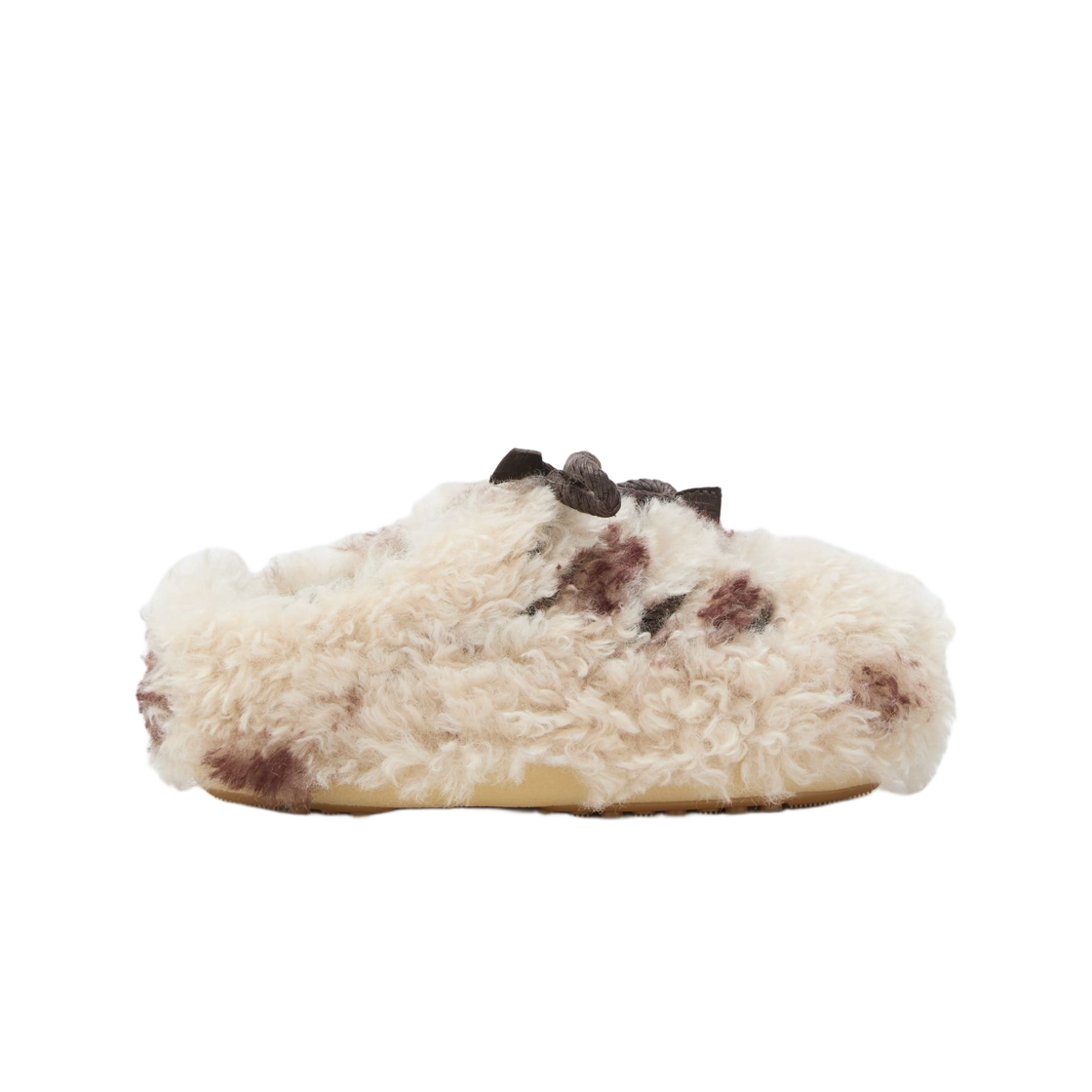 (W) 문부츠 EVX 프린트 컬리 뮬 카우((W) Moon Boot EVX Print Curly Mule Cow)