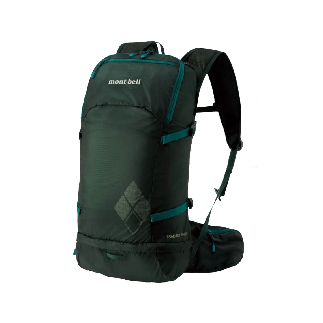 몽벨 트레일 라이드 팩 15 헌터 그린(Montbell Trail Ride Pack 15 Hunter Green)
