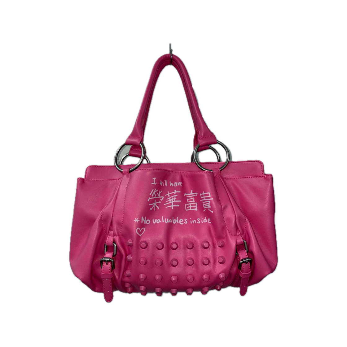 SC26S513PK Sculptor Millionaire Tote Bag Acid Pink