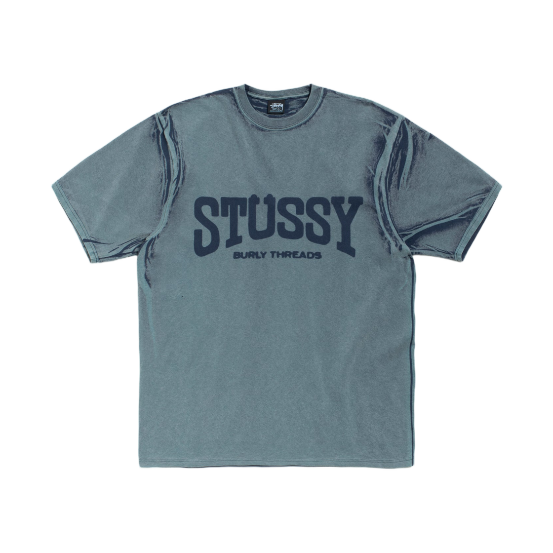 스투시 벌리 스톤 워시드 티 네이비(Stussy Burly Stone Washed Tee Navy)