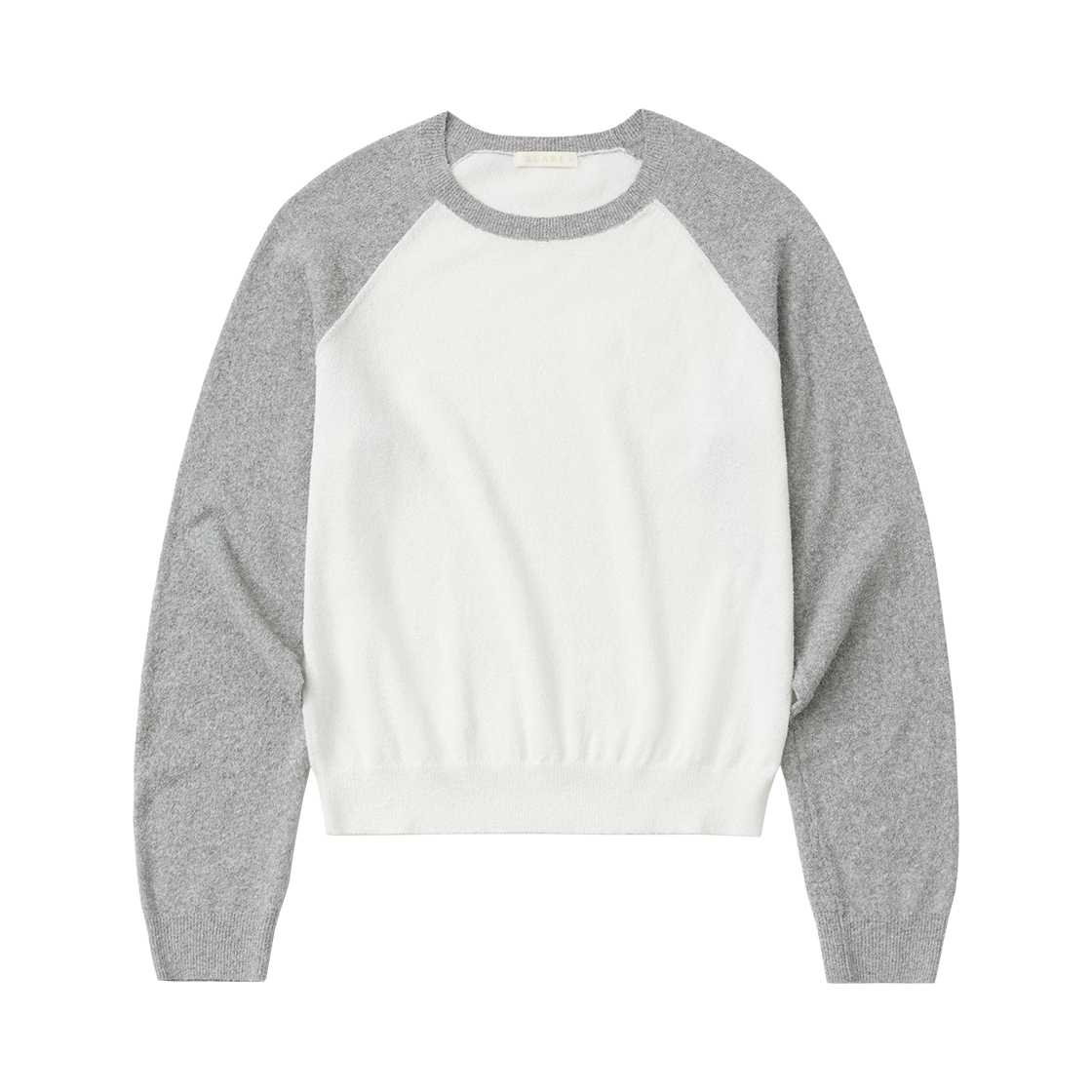 SBF1KN06WMA (W) Suare Women Cotton Boucle Raglan Knit Melange