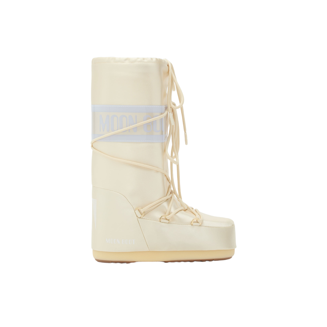 (W) 문부츠 아이콘 펄리 부츠 아이보리((W) Moon Boot Icon Pearly Boot Ivory)