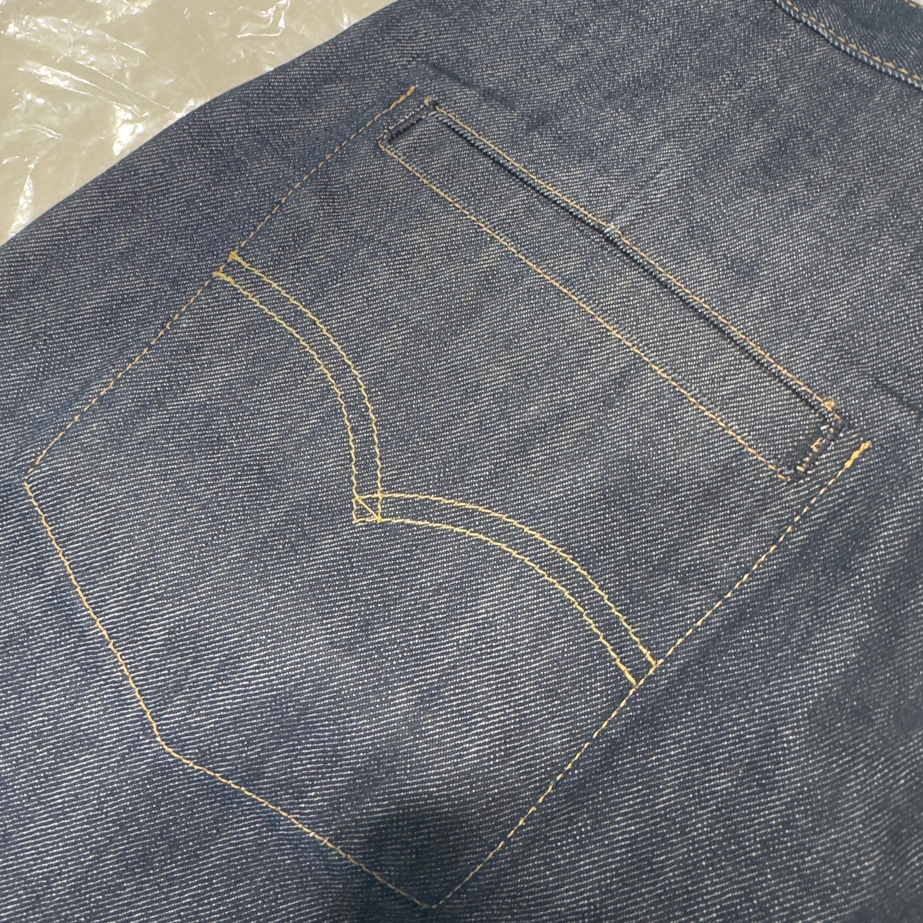 Levi's x Jordan Baggy Shorts Indigo 착용 스타일 - 3