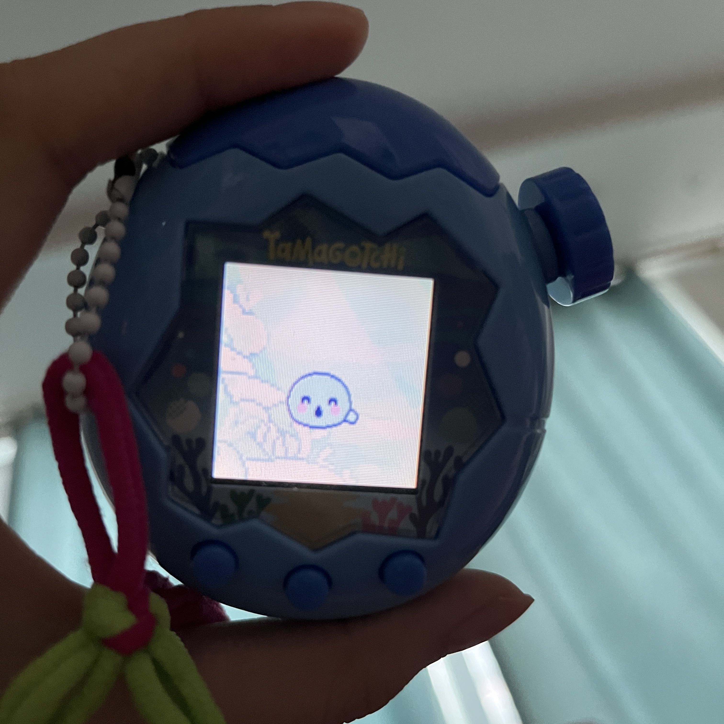 Tamagotchi Paradise Blue Water 착용 스타일