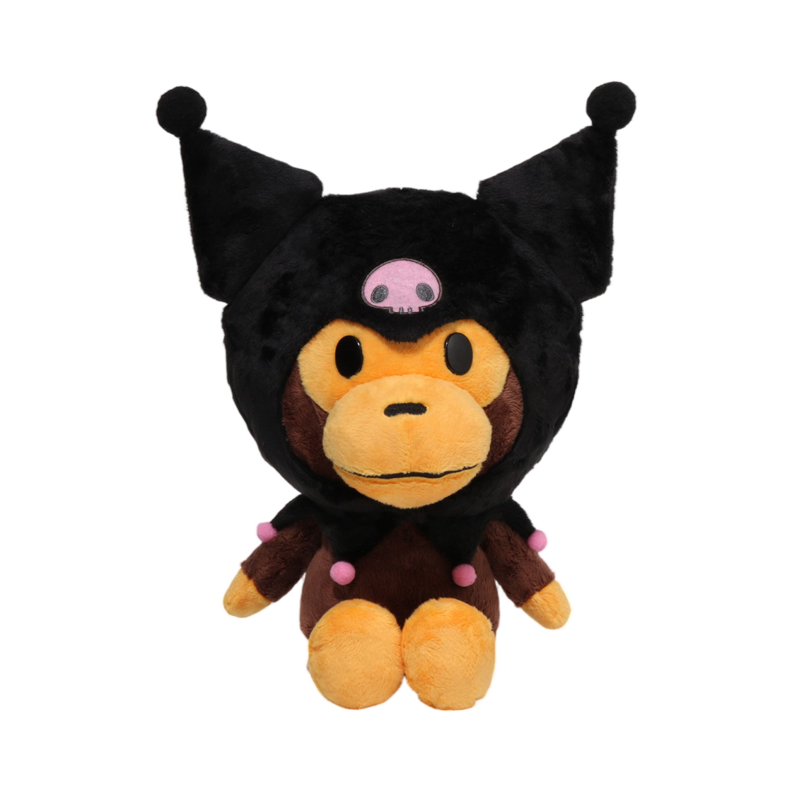 - BAPE x Sanrio Characters Plush Doll Black