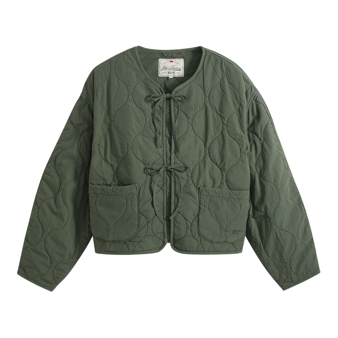 005AU-0002 Levi's Rue Liner Jacket Khaki