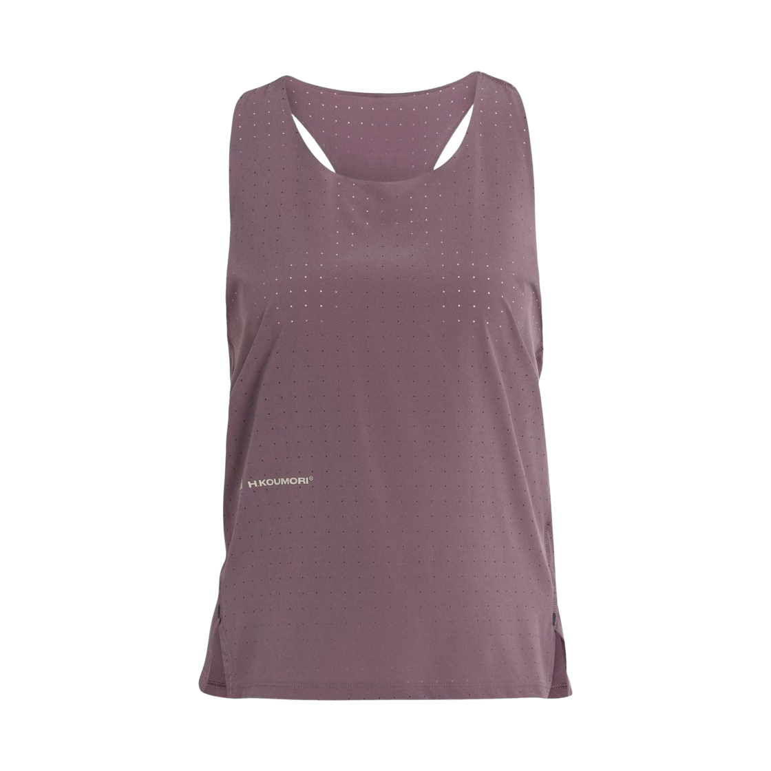 (W) 아디다스 x 에르마노스 쿠모리 러닝 싱글렛 쉐도우 피그 - KR 사이즈((W) Adidas x Hermanos Koumori Running Singlet Shadow Fig - KR Sizing) - 1
