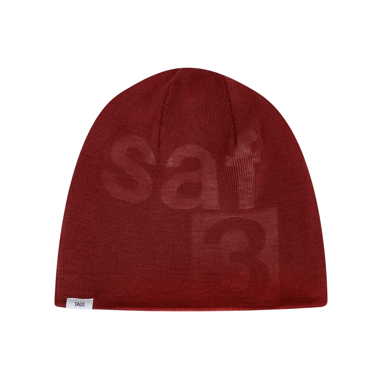 사파리스팟 사프3 리버시블 스트라이프 비니 버건디/네이비(Safarispot Saf3 Reversible Stripe Beanie Burgundy/Navy) - 2