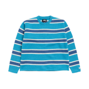 Stussy Striped Wool Sweater Blue