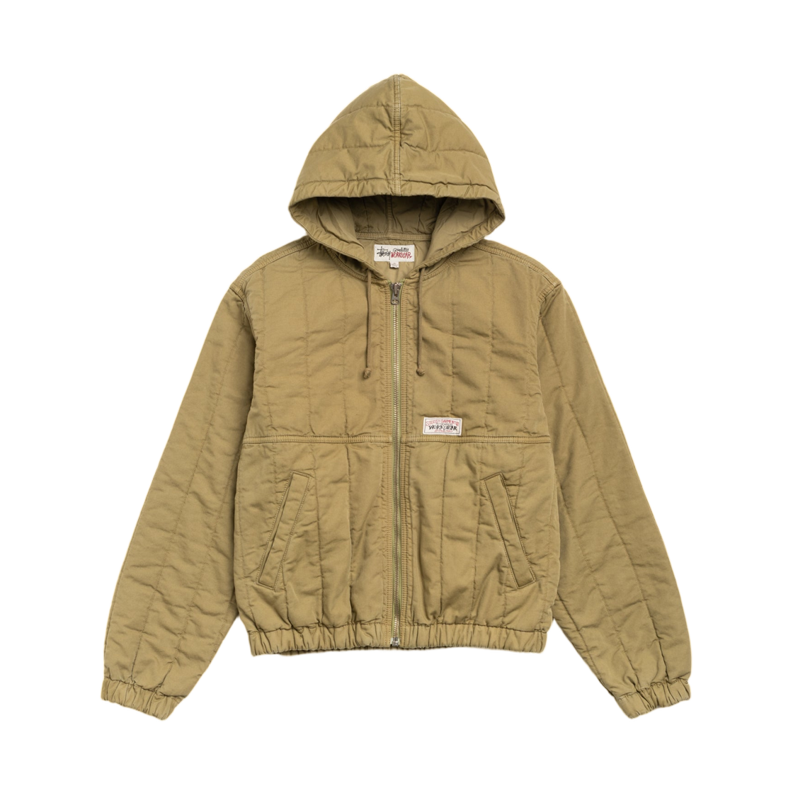 스투시 퀼티드 캔버스 워크 자켓 올리브(Stussy Quilted Canvas Work Jacket) - 1