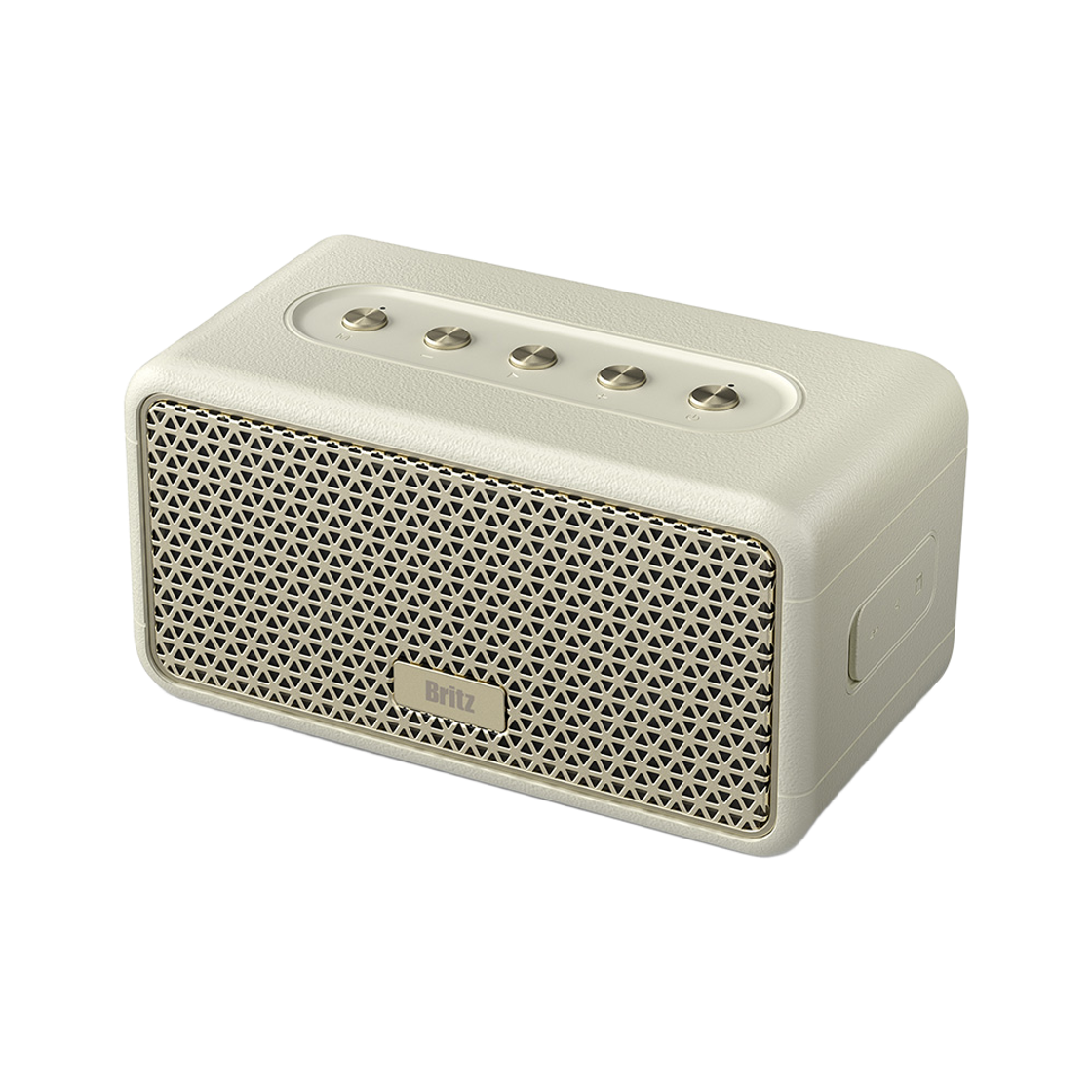 브리츠 BZ-JB9600  블루투스 레트로 스피커   화이트(Britz  BZ-JB9600   Bluetooth Retro Speaker  white) - 1