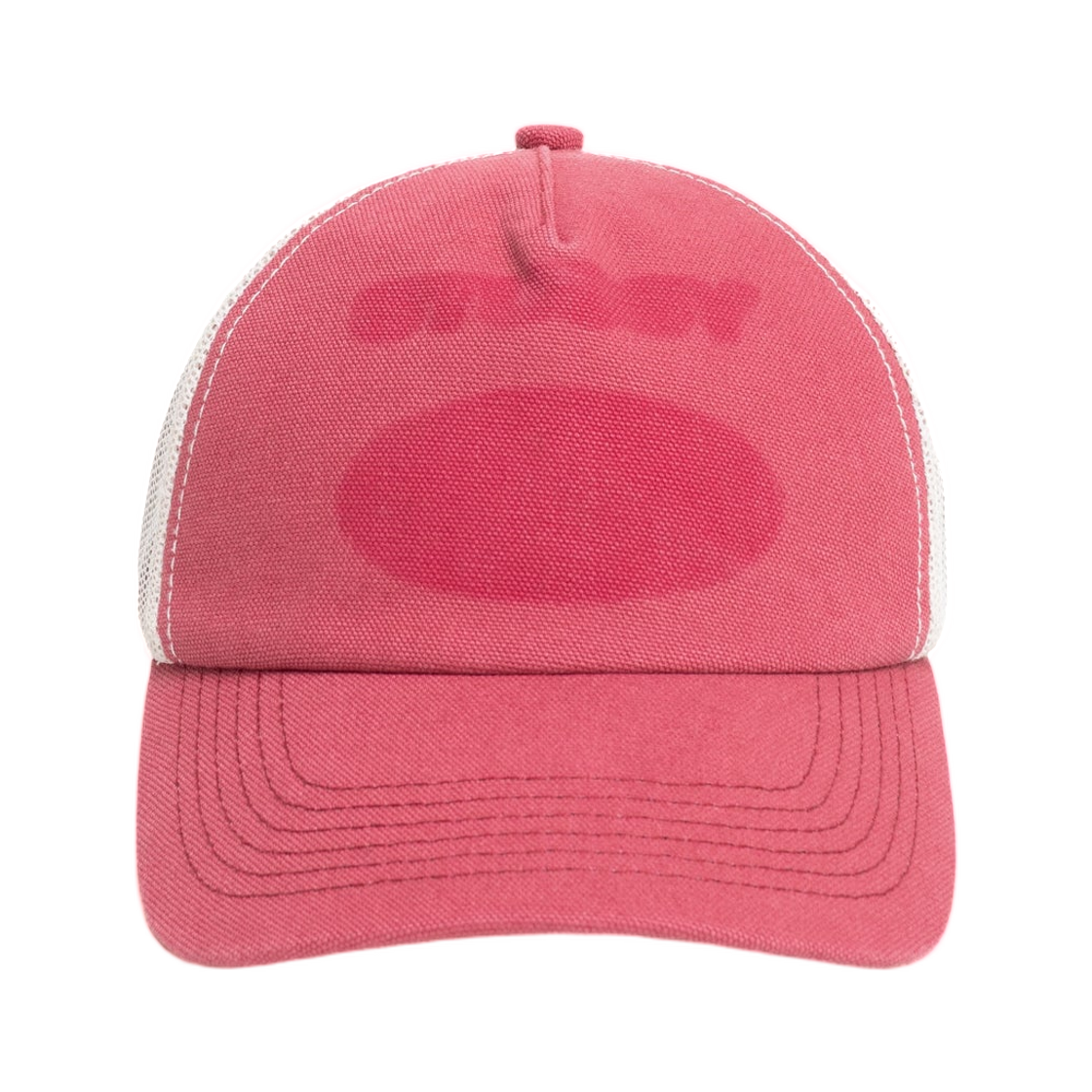 1311207 Stussy Ghost Logo Trucker Red