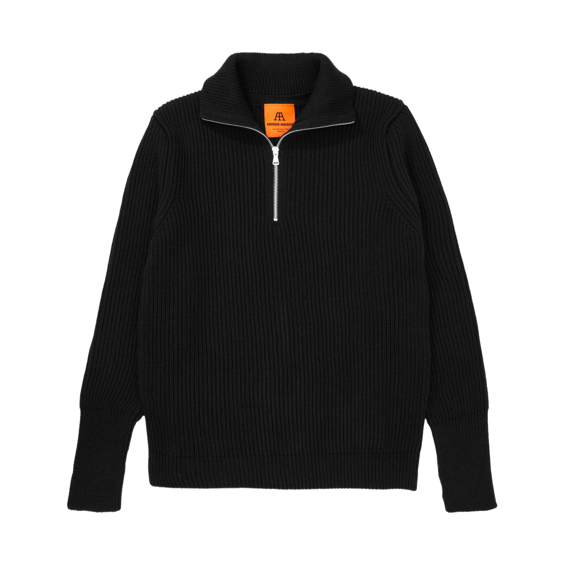 안데르센 안데르센 네이비 하프집 블랙(Andersen Andersen Navy Half-Zip Black)