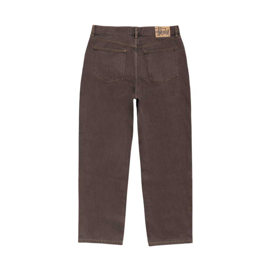 스투시 빅 올 진 데님 레진 워시 브라운(Stussy Big Ol' Jean Denim Resin Wash Brown) - 2