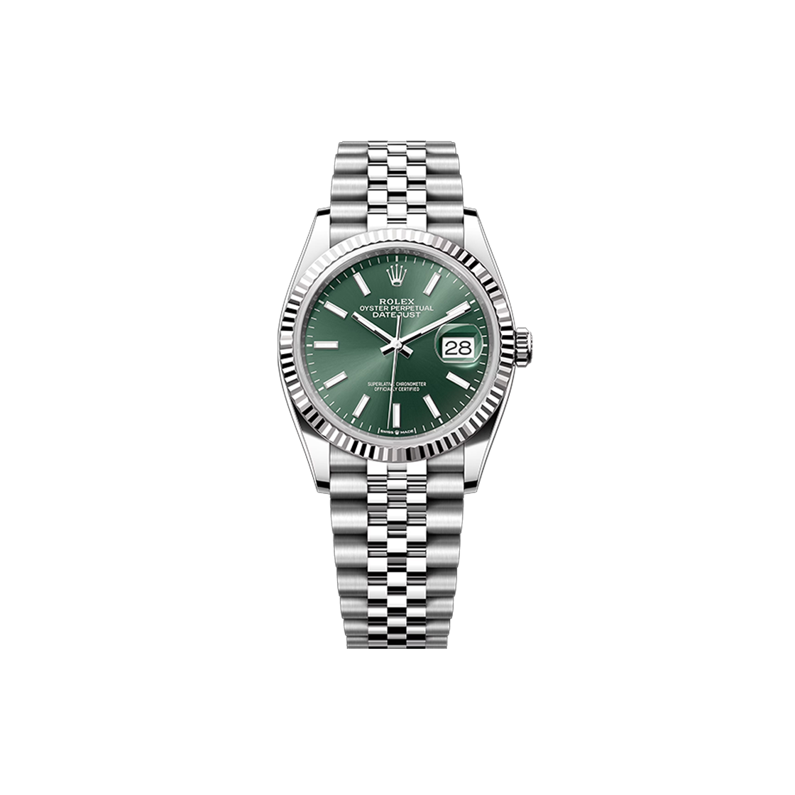 롤렉스 데이저스트 36-126234 민트그린 바 쥬빌리 NO.7467(Rolex Datejust 36 - 126234 Mint Green Bar Jubilee No. 7467) - 1