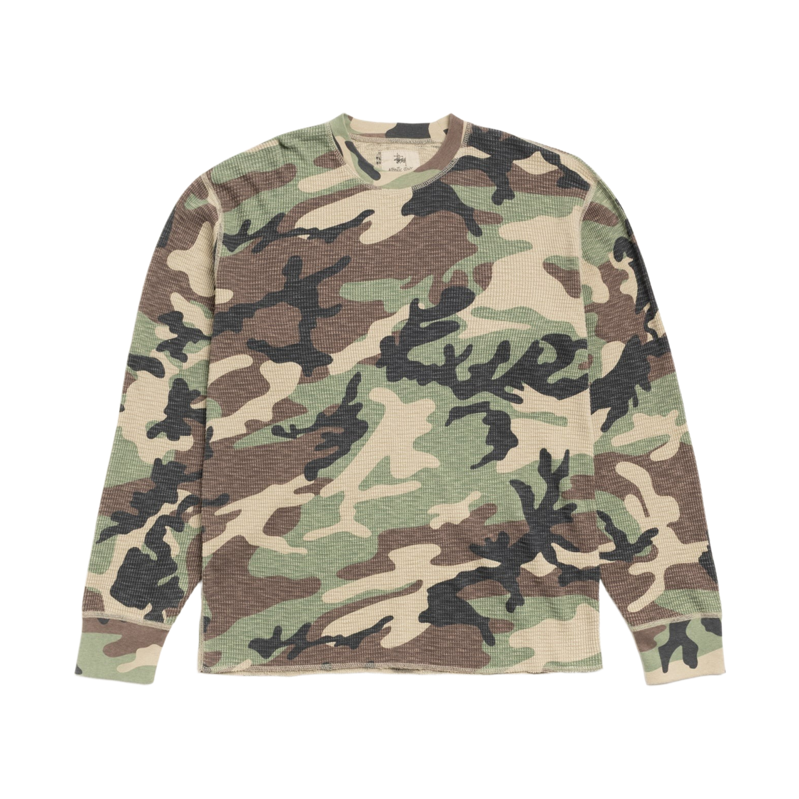 스투시 피그먼트 다이드 롱슬리브 써멀 카모(Stussy Pigment Dyed LS Thermal Camo)