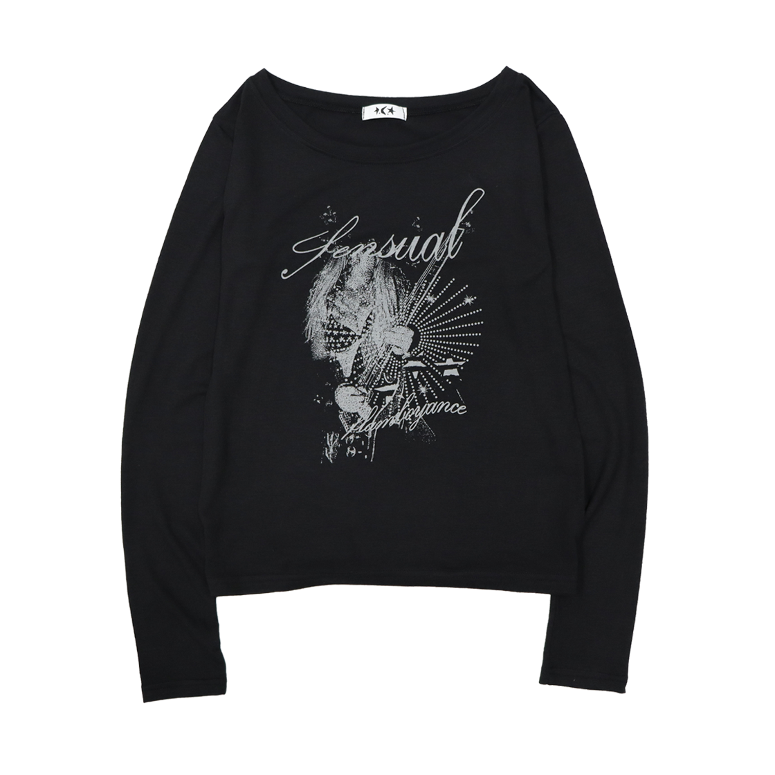 LS003 DEFYCLUBROBBERS Sensual flamboyance LS Black