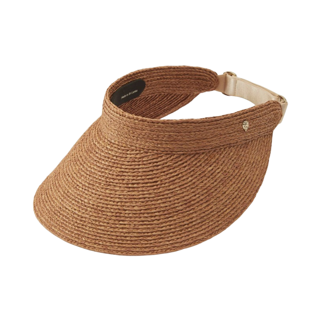 (W) 헬렌 카민스키 커스틴 라피아 브레이드 바이저 누가((W) Helen Kaminski Kirsten Raffia Braid Visor Nougat) - 1