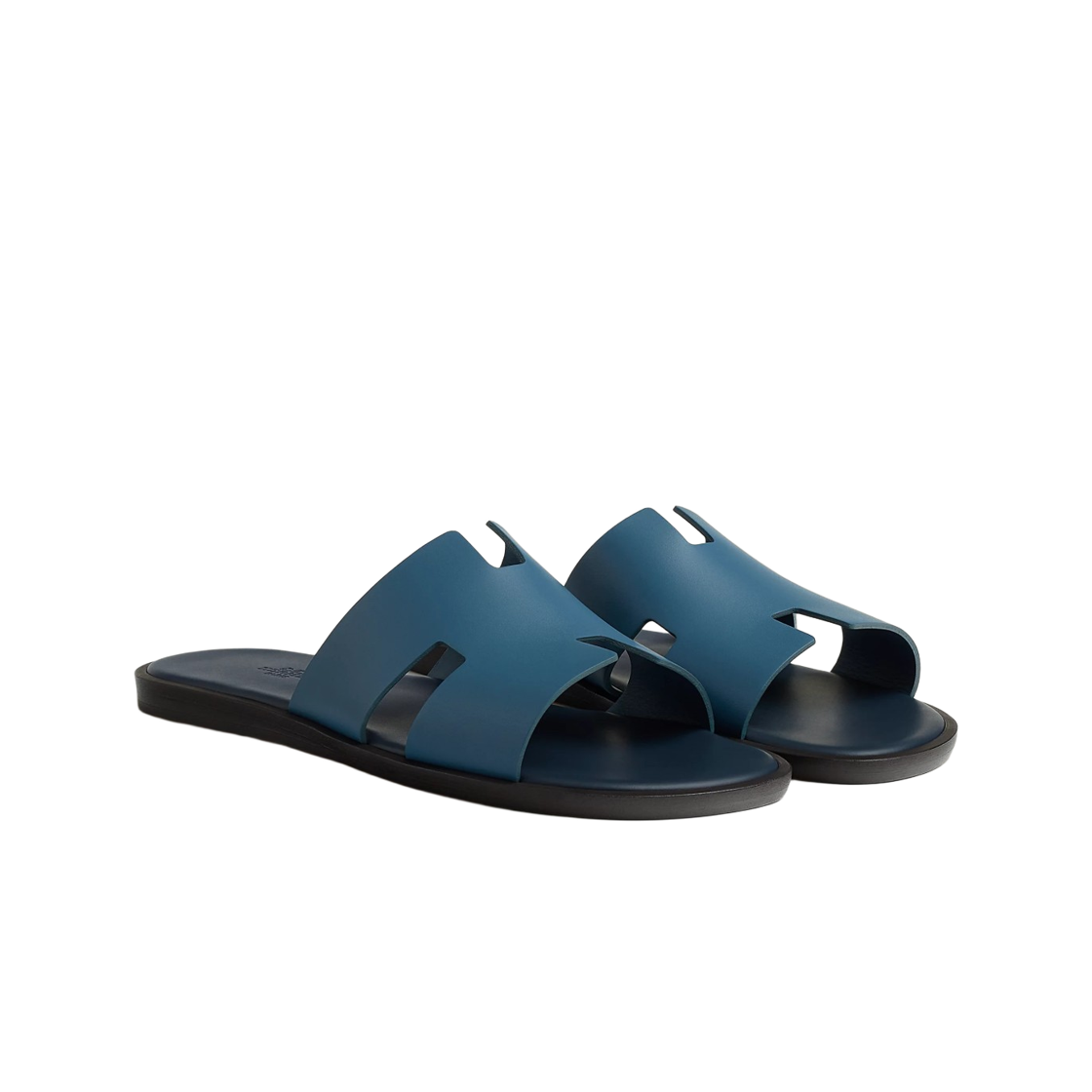 에르메스 이즈미르 샌들 카프스킨 & 블루 뜌르깽 마린(Hermes Izmir Sandal Calfskin & Bleu Turquin Marine) - 3