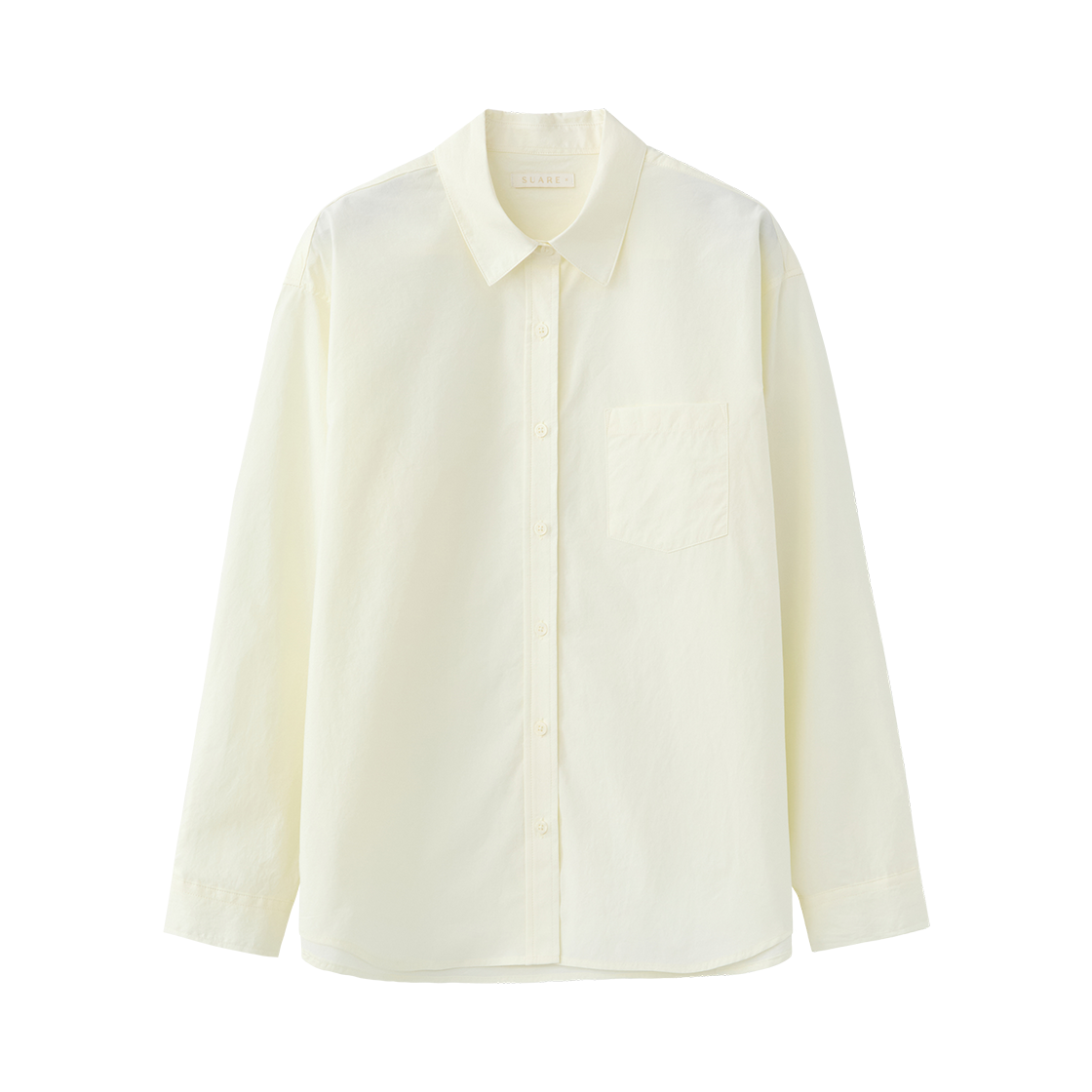 SBF1SH02WCR (W) Suare Women Pure Cotton Standard Shirt Cream
