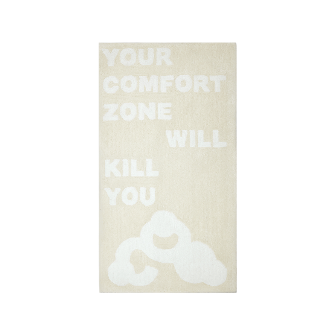 콤포트 슬로건 러그(COMFORT Slogan rug)