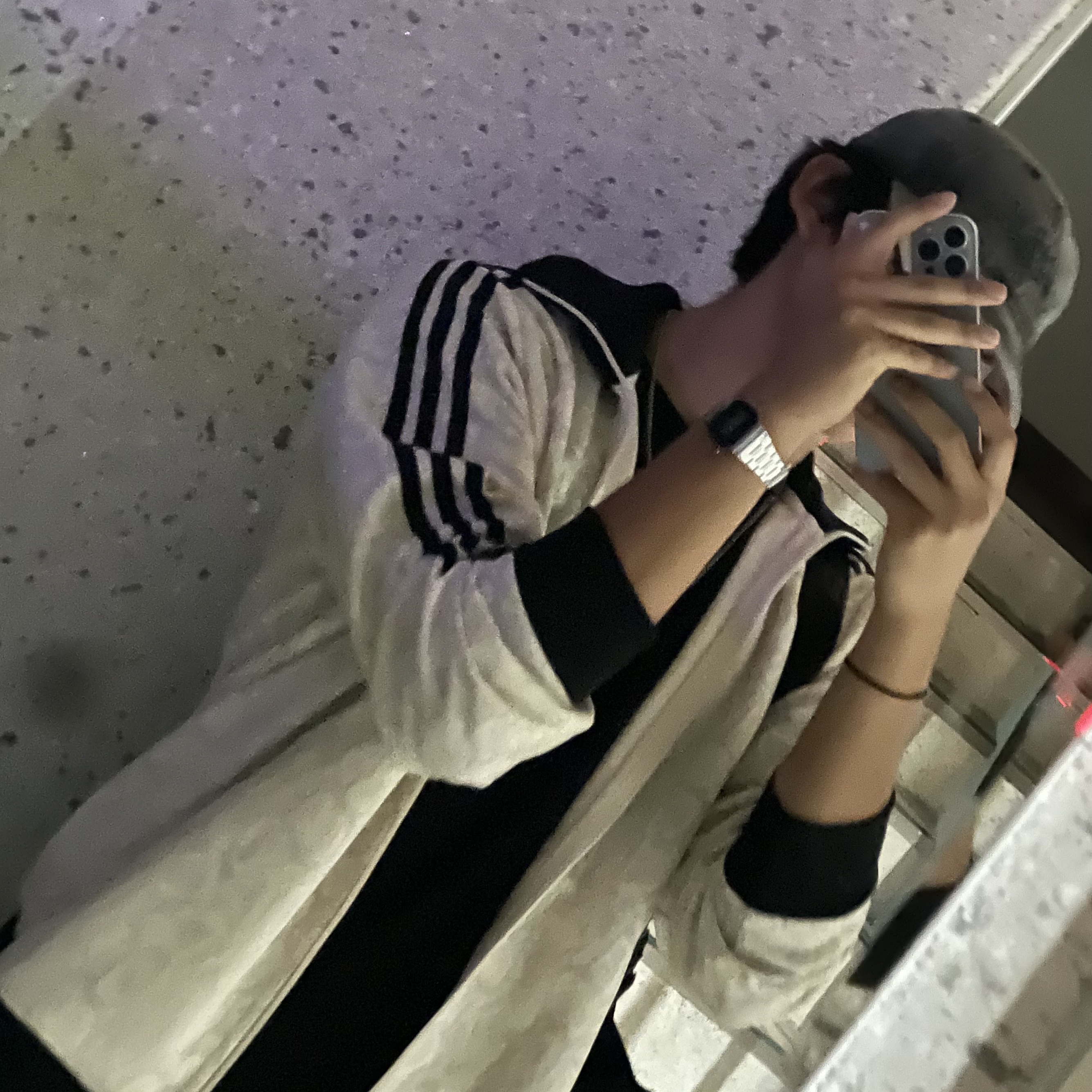 Casio A-158WA-1, (W) Adidas Originals Year Of The Snake Retro Velvet Collared Track Top Cream White - KR Sizing 착용 스타일