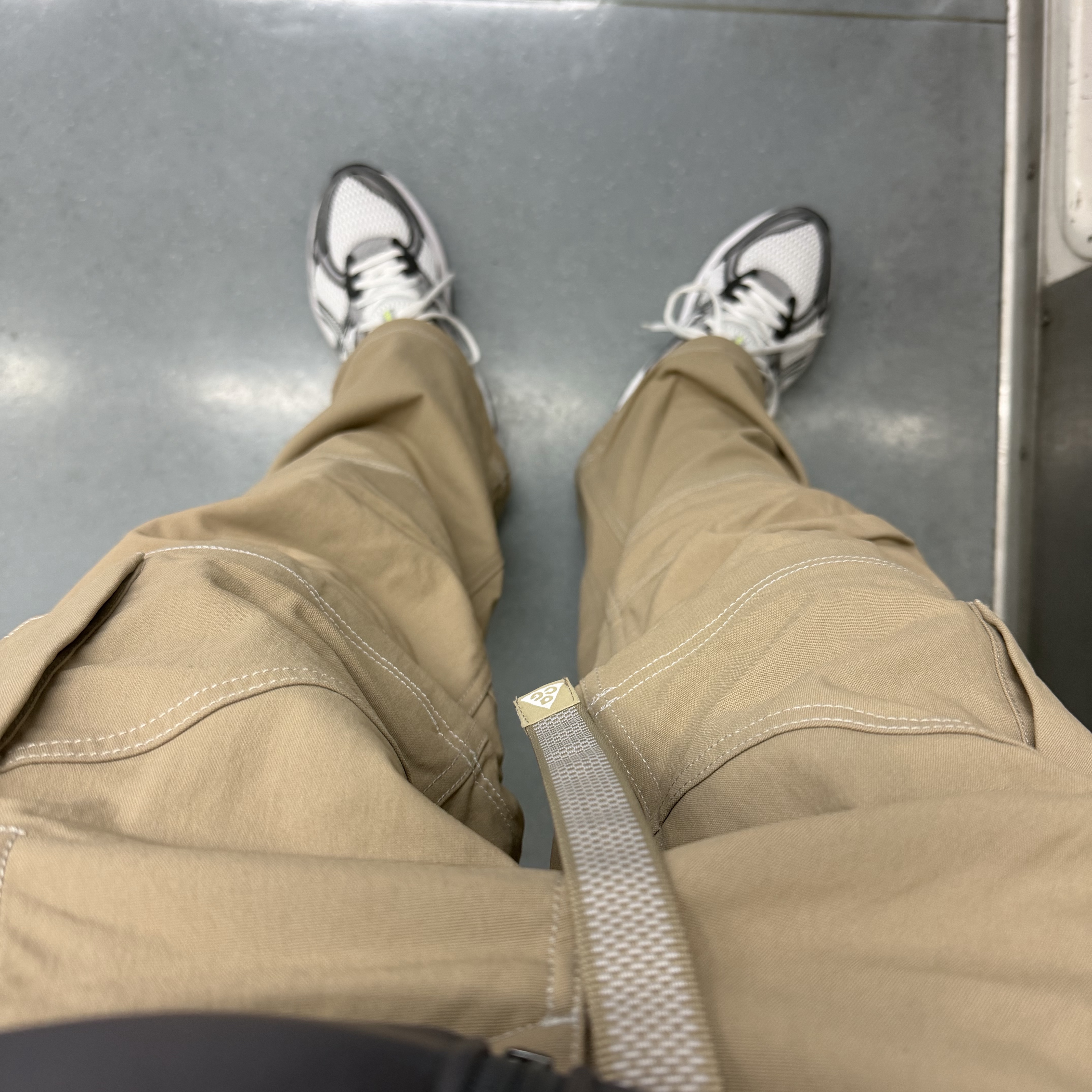 Nike ACG Smith Summit Cargo Pants Khaki Iron Ore - Asia 착용 스타일
