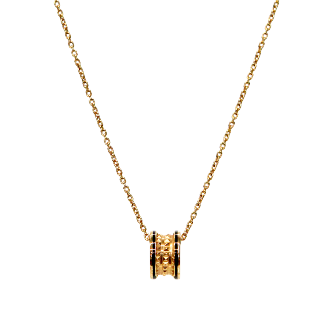 ITEO9S2MVE8P Bulgari 18K Pink Gold B.Zero1 Rock Necklace C-B49822