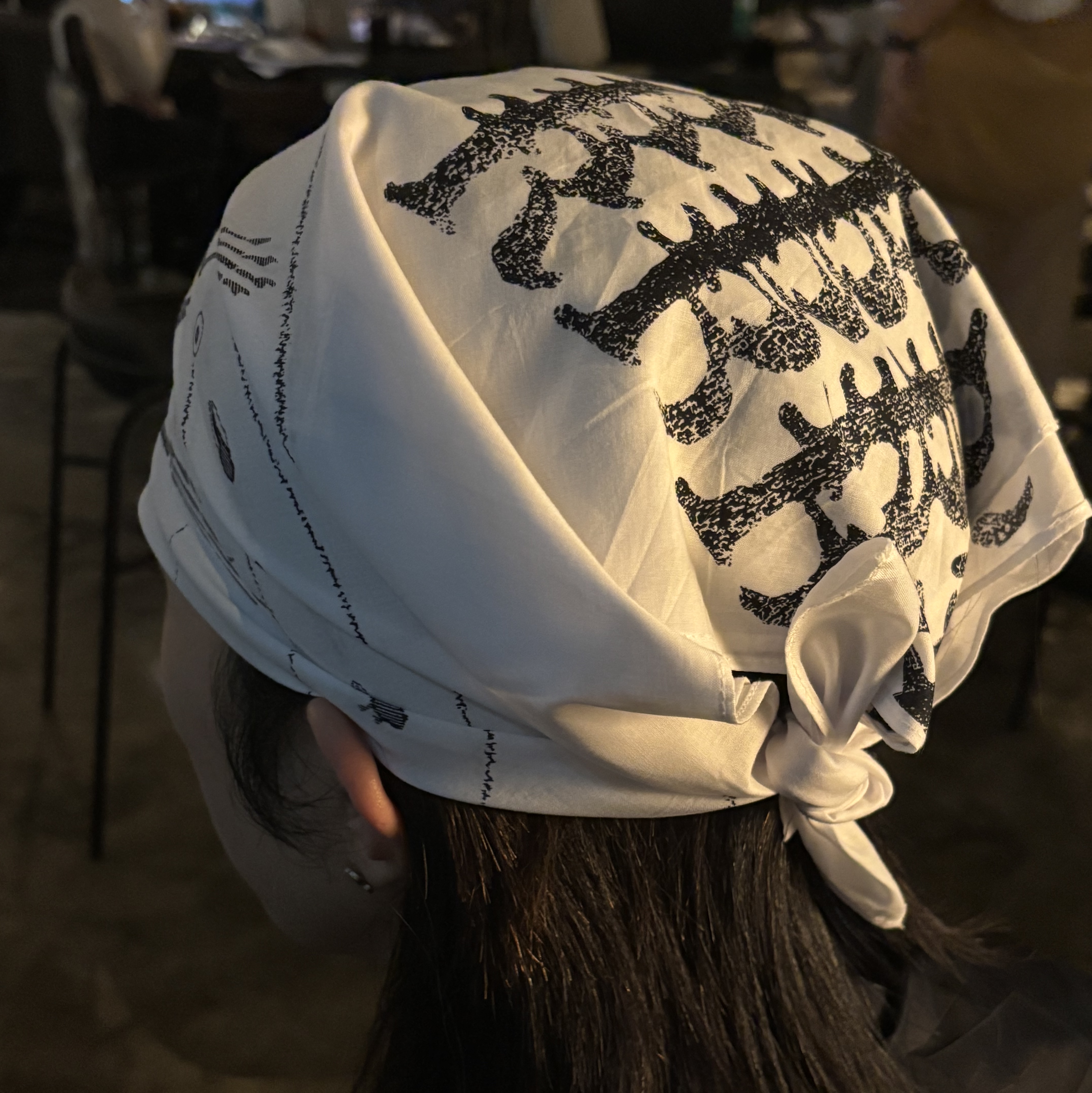 RBBT BoneFrog Bandana Yang 착용 스타일