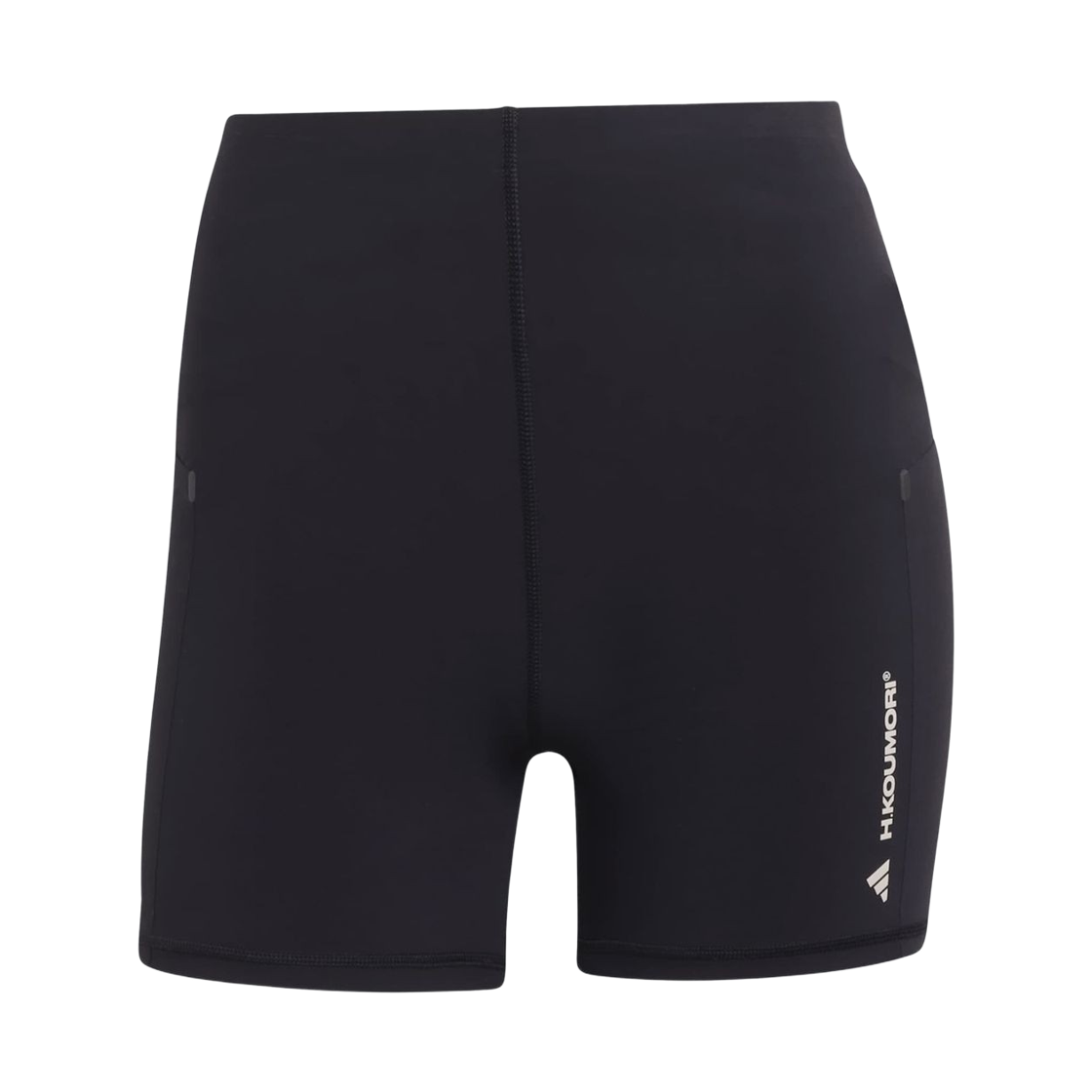 (W) 아디다스 x 에르마노스 쿠모리 4인치 숏 레깅스 블랙 - KR 사이즈((W) Adidas x Hermanos Koumori 4-Inch Short Leggings Black - KR Sizing) - 1