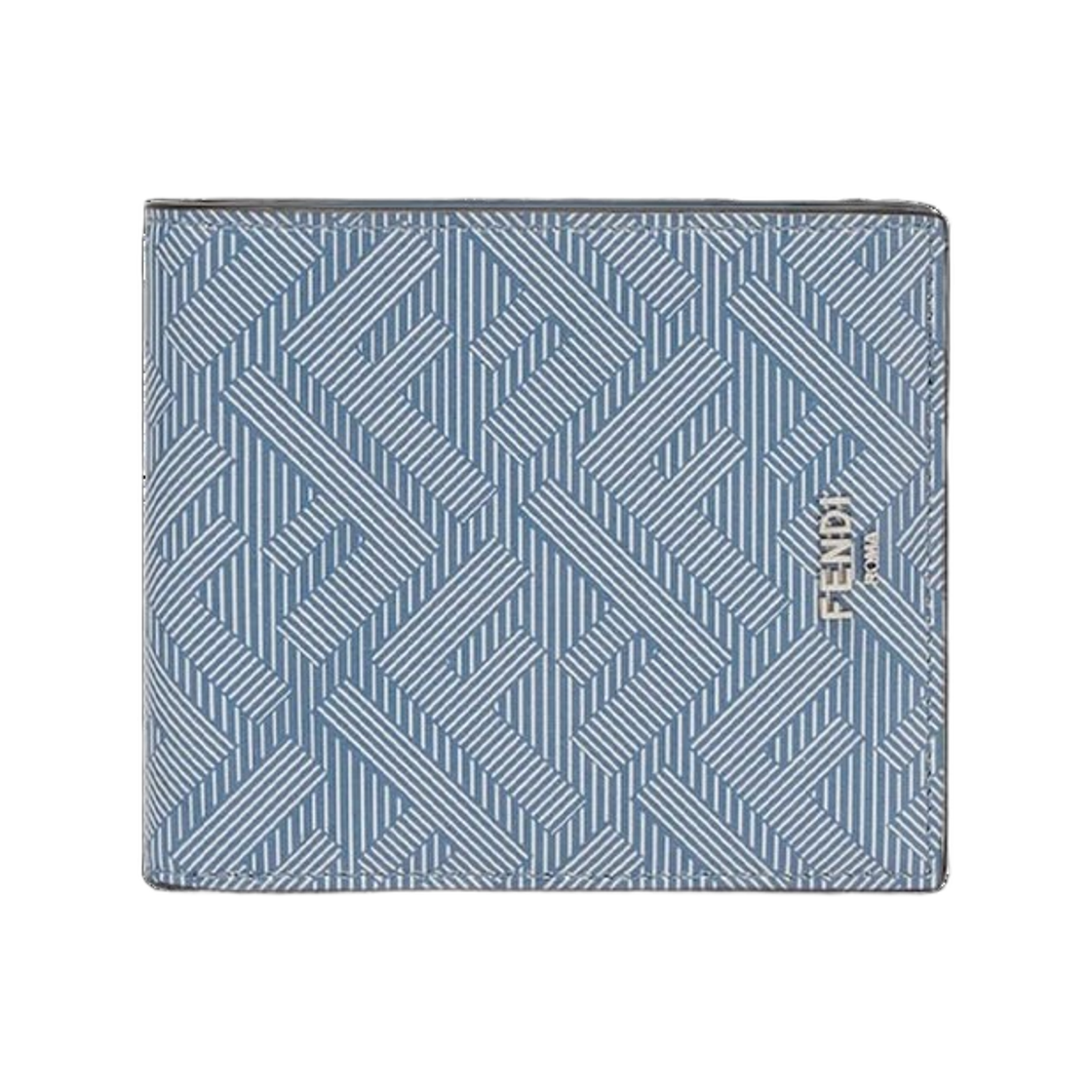 7M0169 AP16 F1RHP 25S [25% 쿠폰] Fendi Shadow Leather Wallet Cerulean Blue