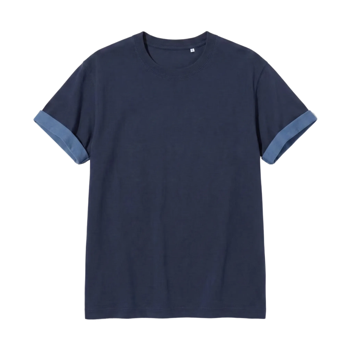 유니클로 x JW 앤더슨 바이컬러 티셔츠 네이비(Uniqlo x JW Anderson Bi-Color T-Shirt Navy) - 1