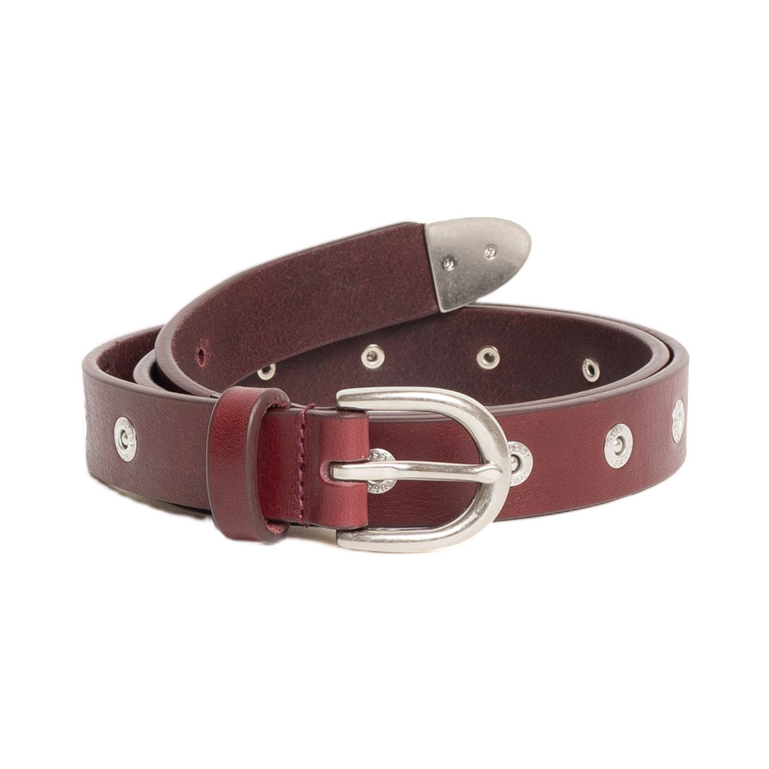 stussy rivet stud belt 赤　ベルト　スタッズ　L/XL Stüssy: Men's Rivet Stud Belt (Oxblood) | Dover Street Market London